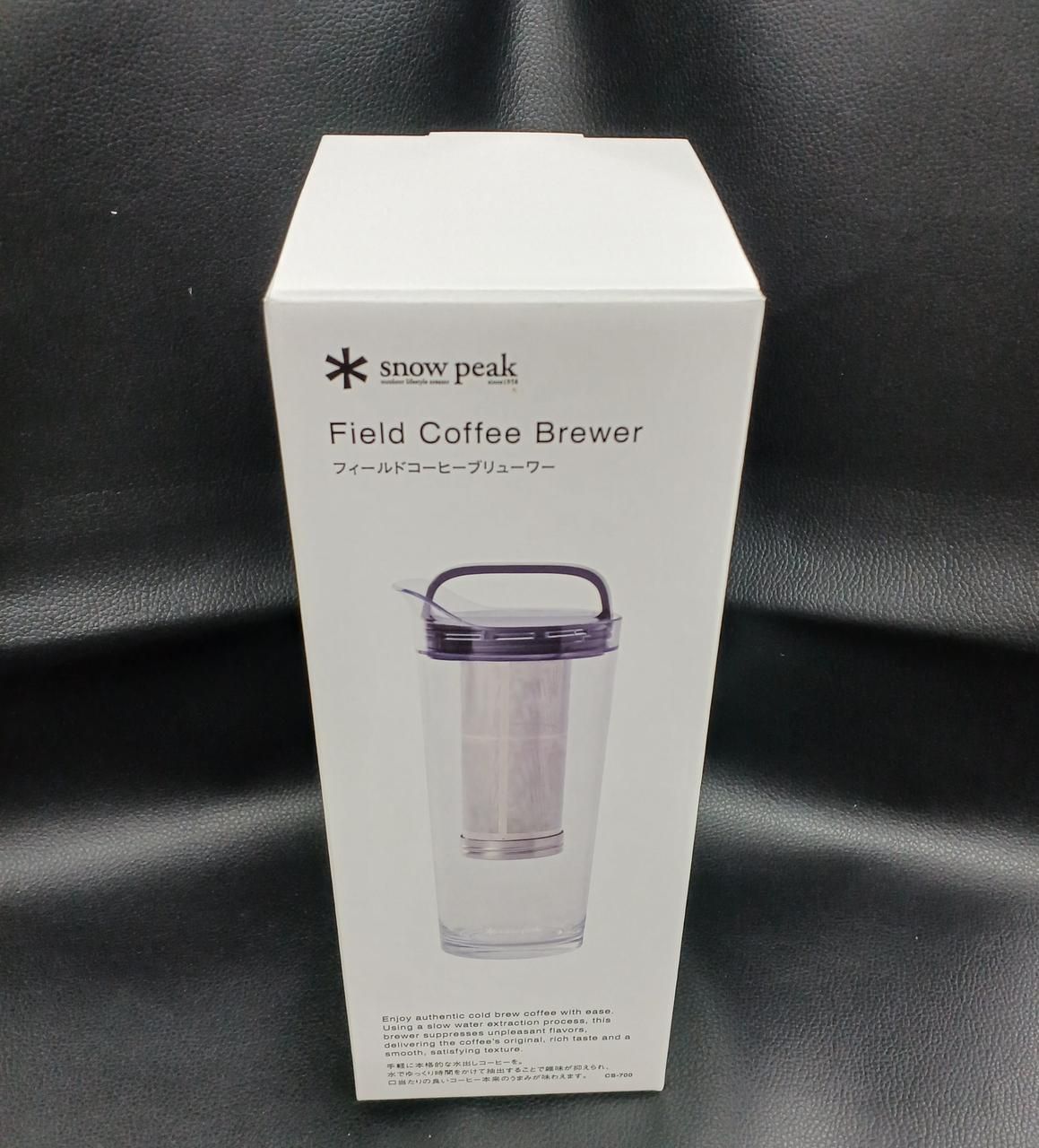 SNOW PEAK フィールドコーヒーブリューワー CS-700 SNOW PEAK Field Coffee Brewer CS-700