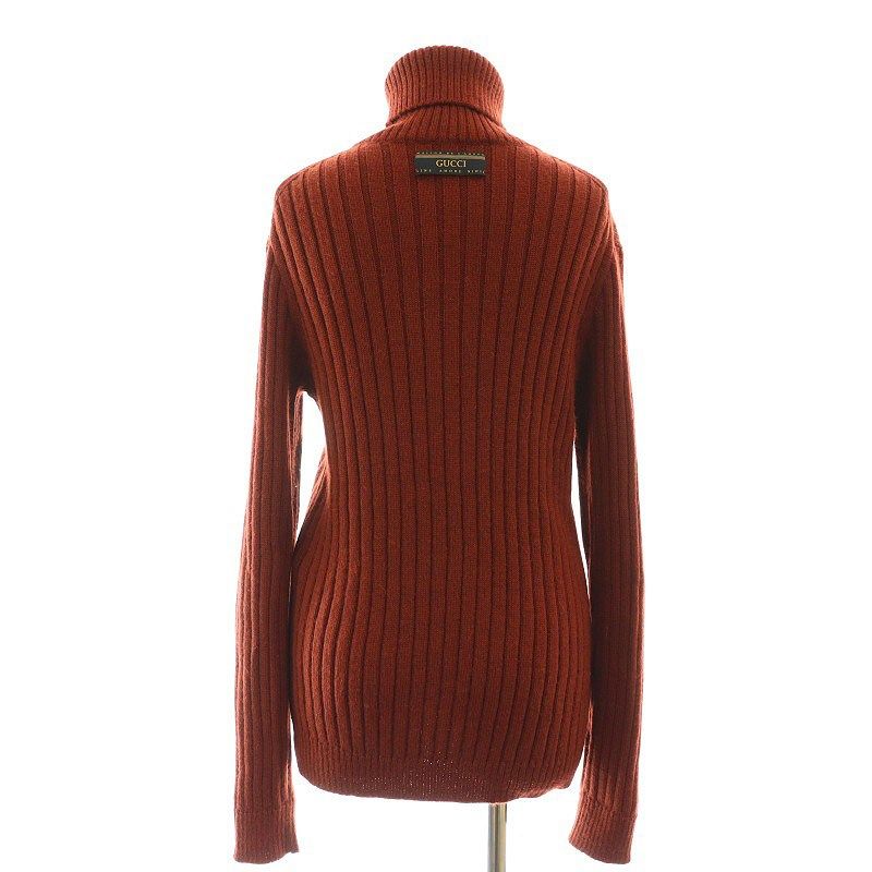 グッチ GUCCI アルパカタートルネックニット セーター バック