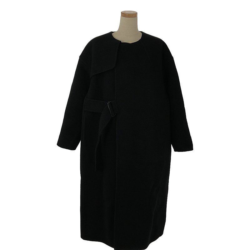 美品　HYKE   DOUBLE FACE COAT ウールコート HYKE / ハイク | DOUBLE FACE TRENCH COAT ウール ロングコート