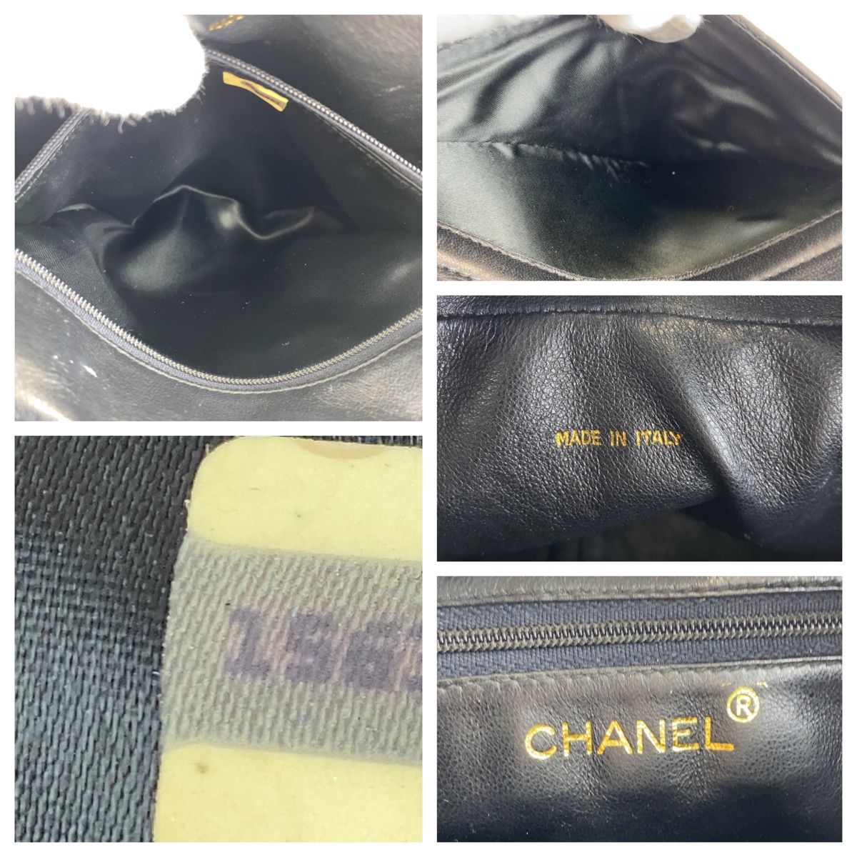美品 CHANEL シャネル ヴィンテージ マトラッセ ココマーク タッセル 