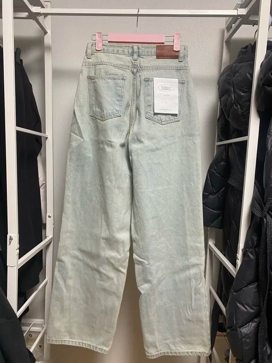 WITHOUTSUMMER ワイド デニム パンツ