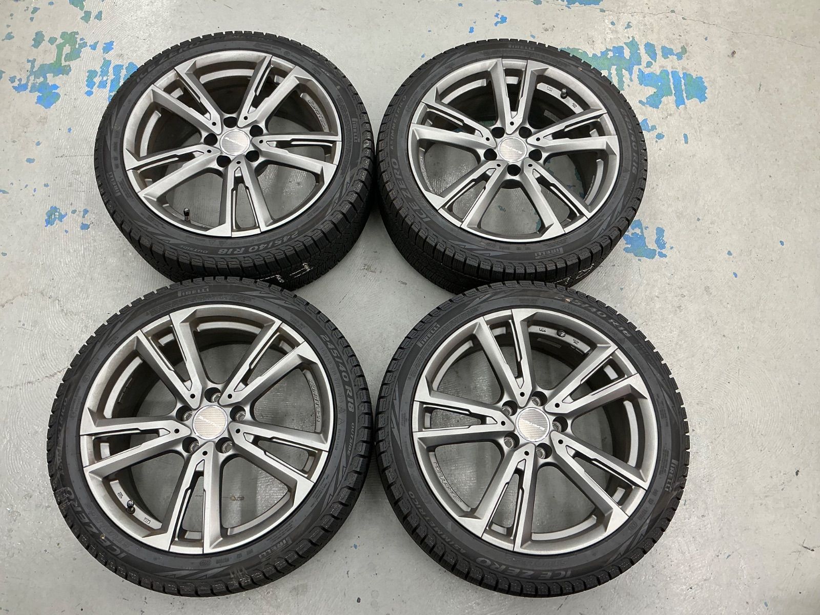 アウディTTクーペスタッドレスタイヤホイル付き245|40R18 FVCJS