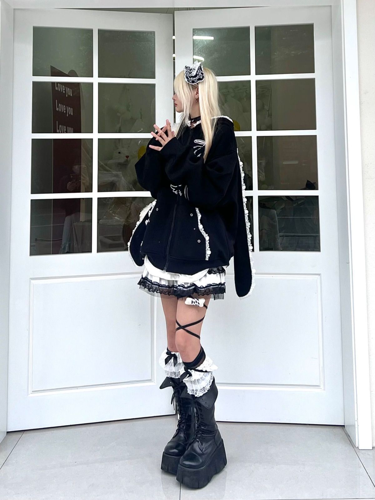 ヴィヴィアンウエストウッドレッドレーベル ダブルジップ ロングパーカー ワッペン ヴィヴィアンウエストウッドレッドレーベル ダブルジップ ロング