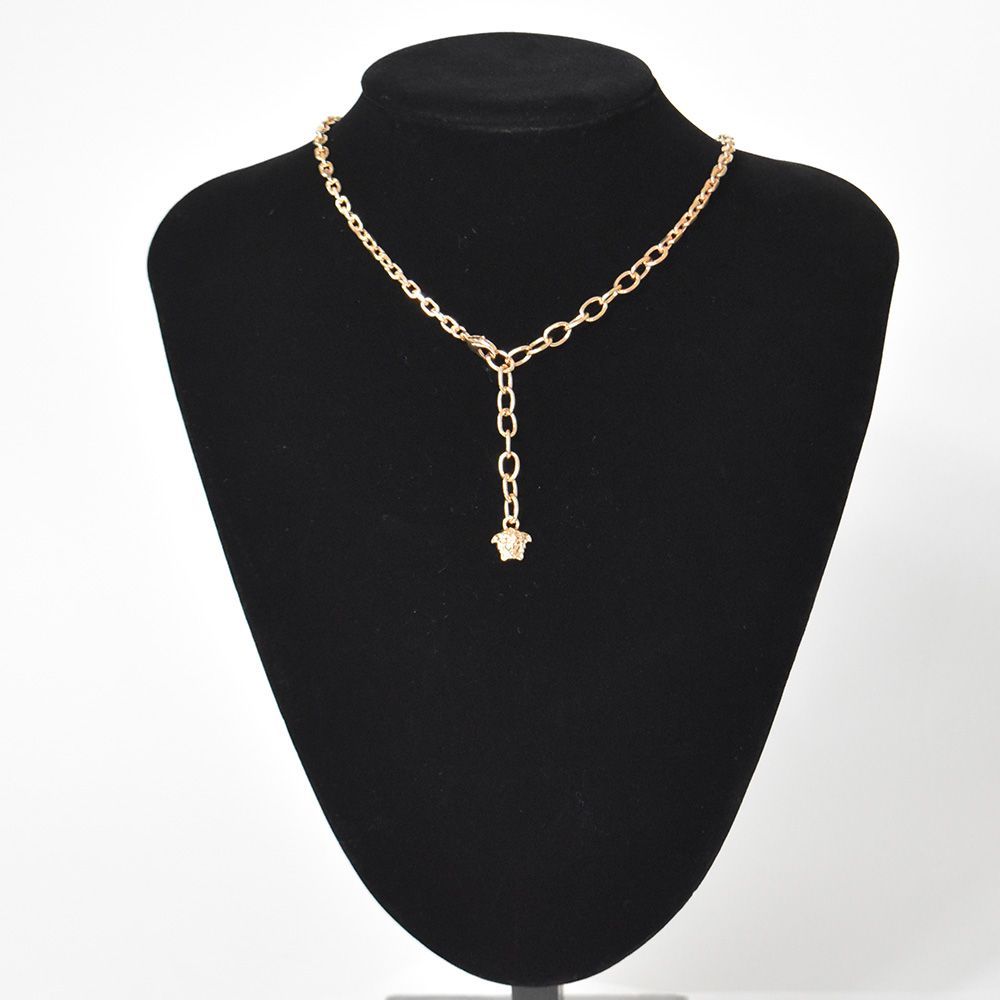 ヴェルサーチ ネックレス ゴールド ビジュー グレカ メンズ - メルカリ