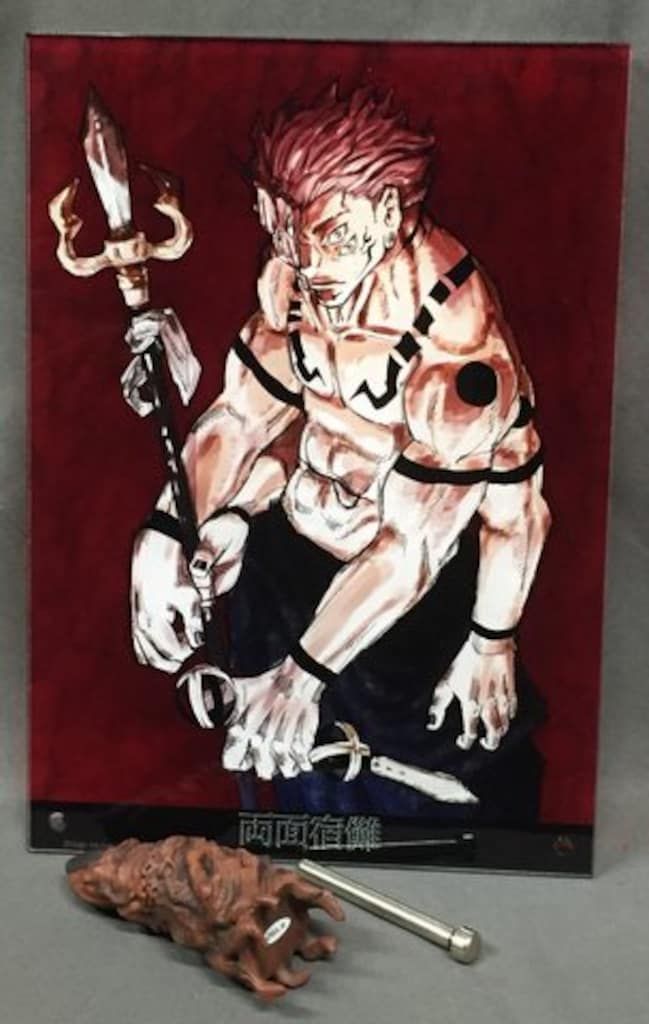 新品 呪術廻戦 アクリルパネル 御形 とある男の肖像 両面宿儺 宿