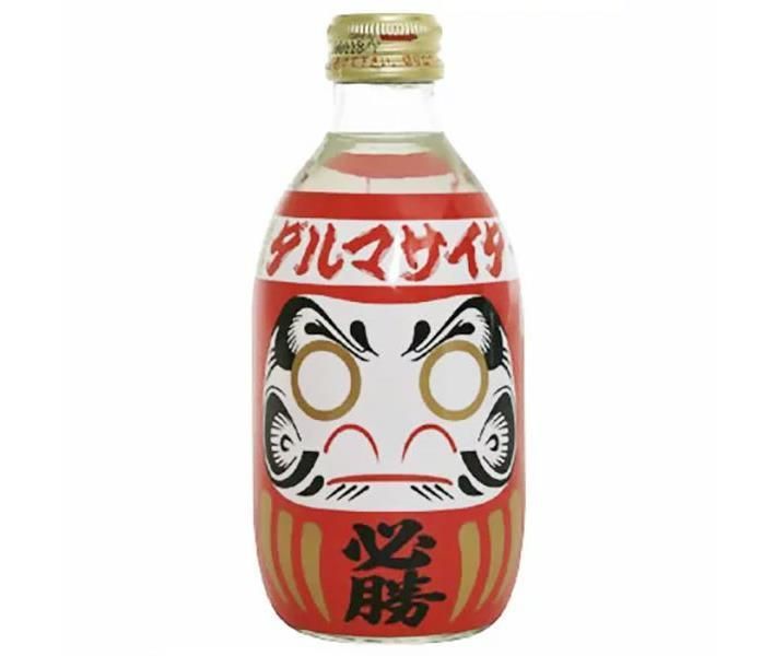 木村飲料 必勝合格ダルマサイダー 300ml瓶×24本入× 2ケース ｜ 炭酸飲料 サイダー 瓶
