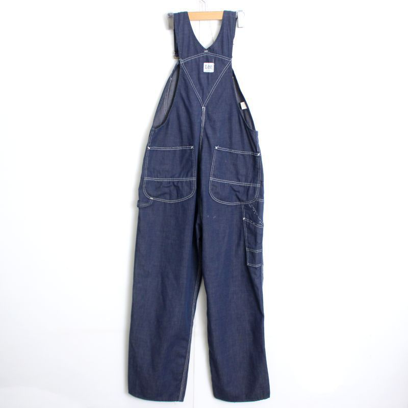 70s vintage Lee バッドダイ デニム オーバーオール メンズ S