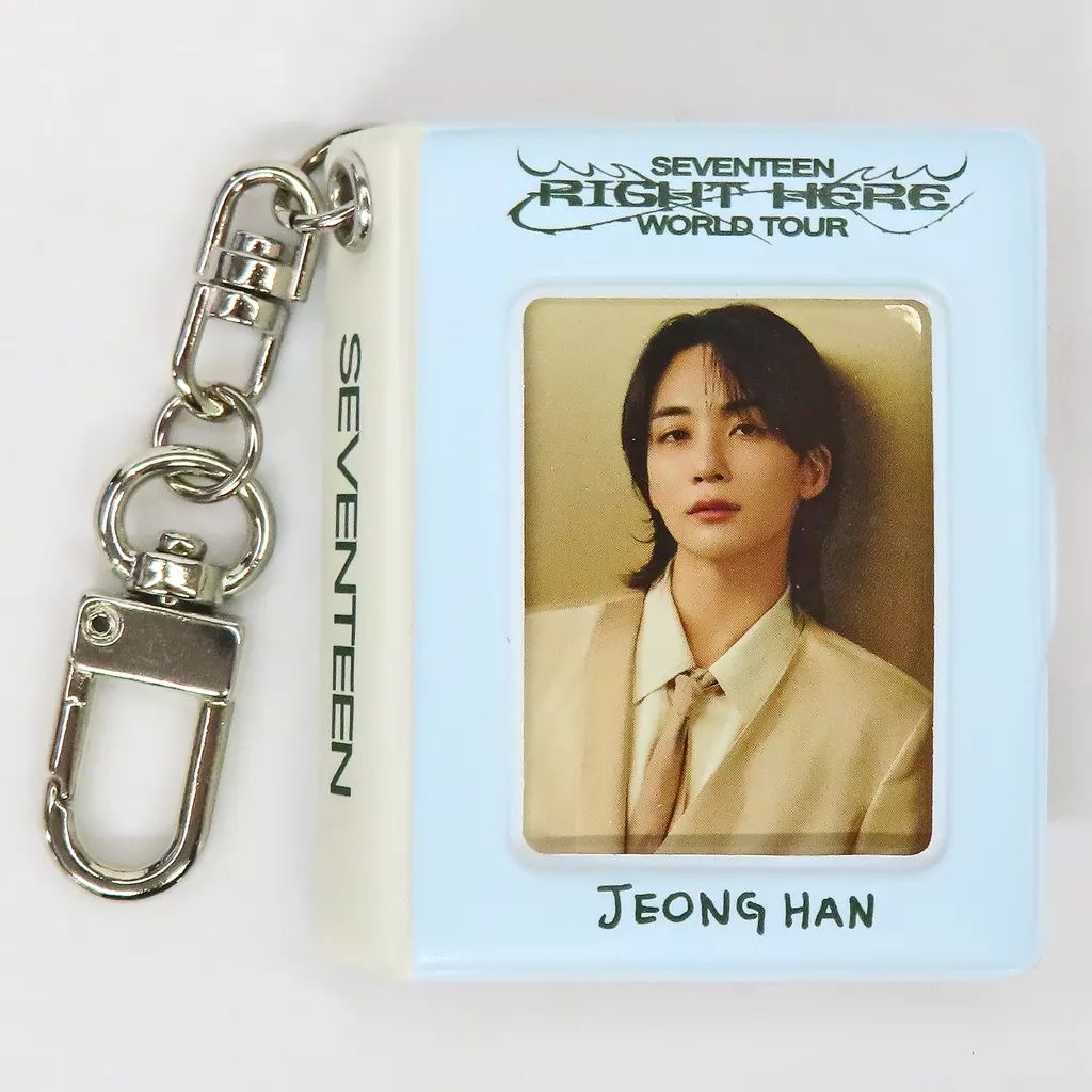 SEVENTEEN キーホルダー ジョンハン 中古】キーホルダー ジョンハン ミニコレクトブックキーリング