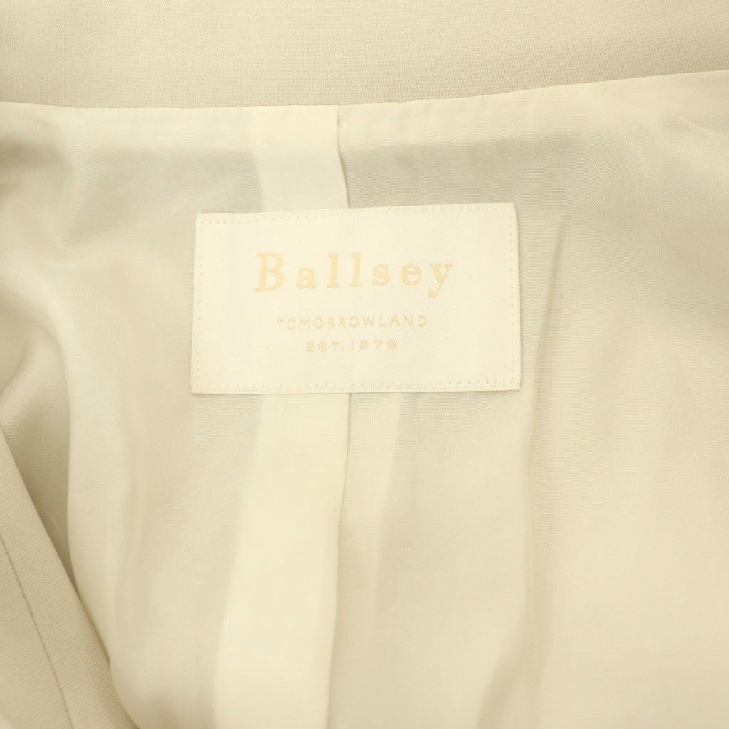 Ballsey(ボールジィ) スキューバジャージー ショートコート/ベージュ スキューバジャージー ショートコート｜トゥモローランド 公式通販