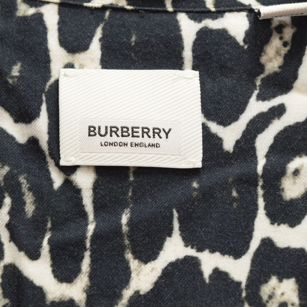 BURBERRY (バーバリー) 20SS LEOPARD SHIRT レオパード 半袖 開襟