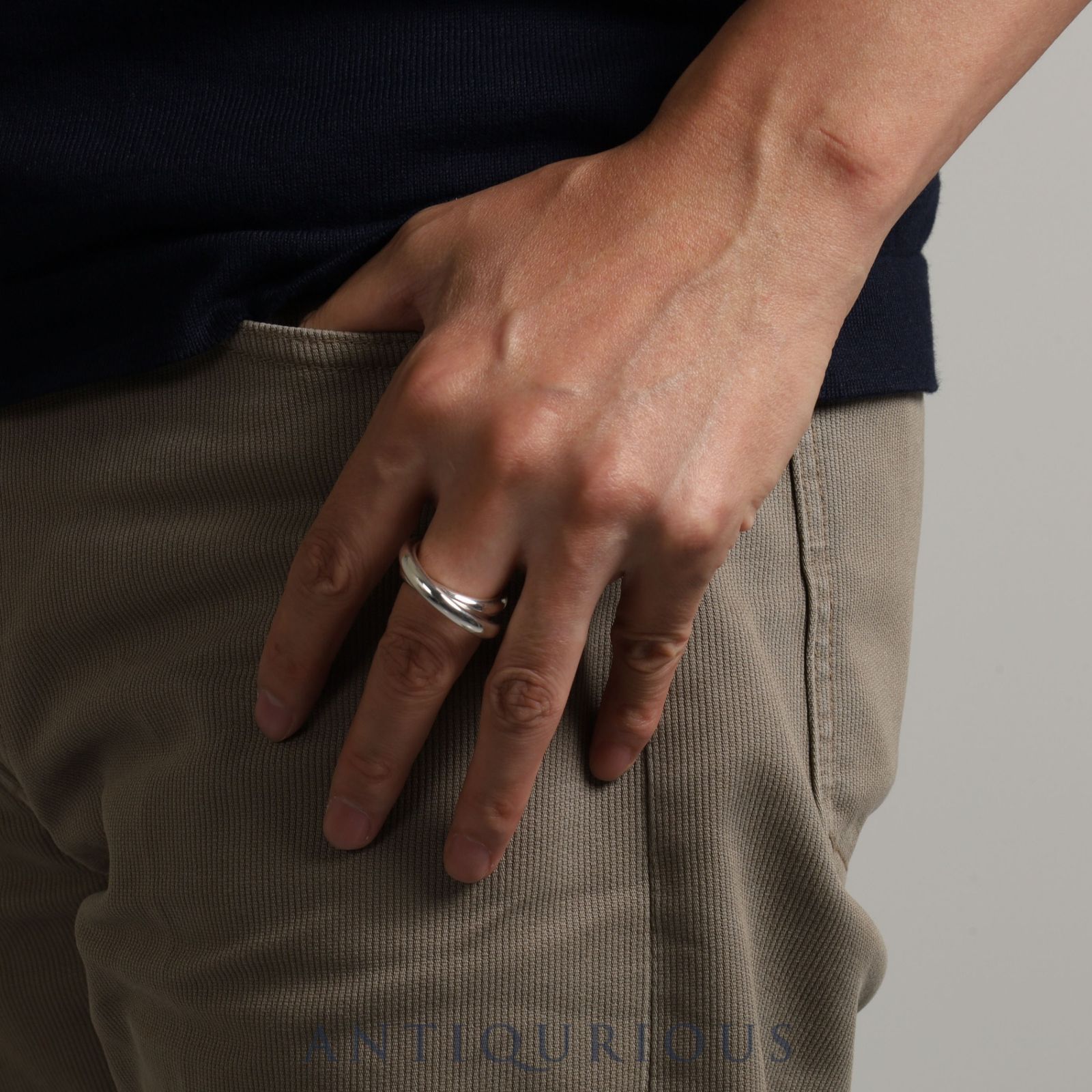 希少】HERMES エルメス ヴェルティージュ リング 52号 希少 HERMES