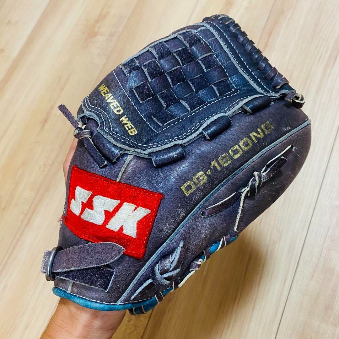 ★激レア★SSK 一般 軟式グローブ ディンプルパワー 投手 右投 西本聖モデル ☆激レア☆SSK 一般 軟式グローブ ディンプルパワー 投手 右投