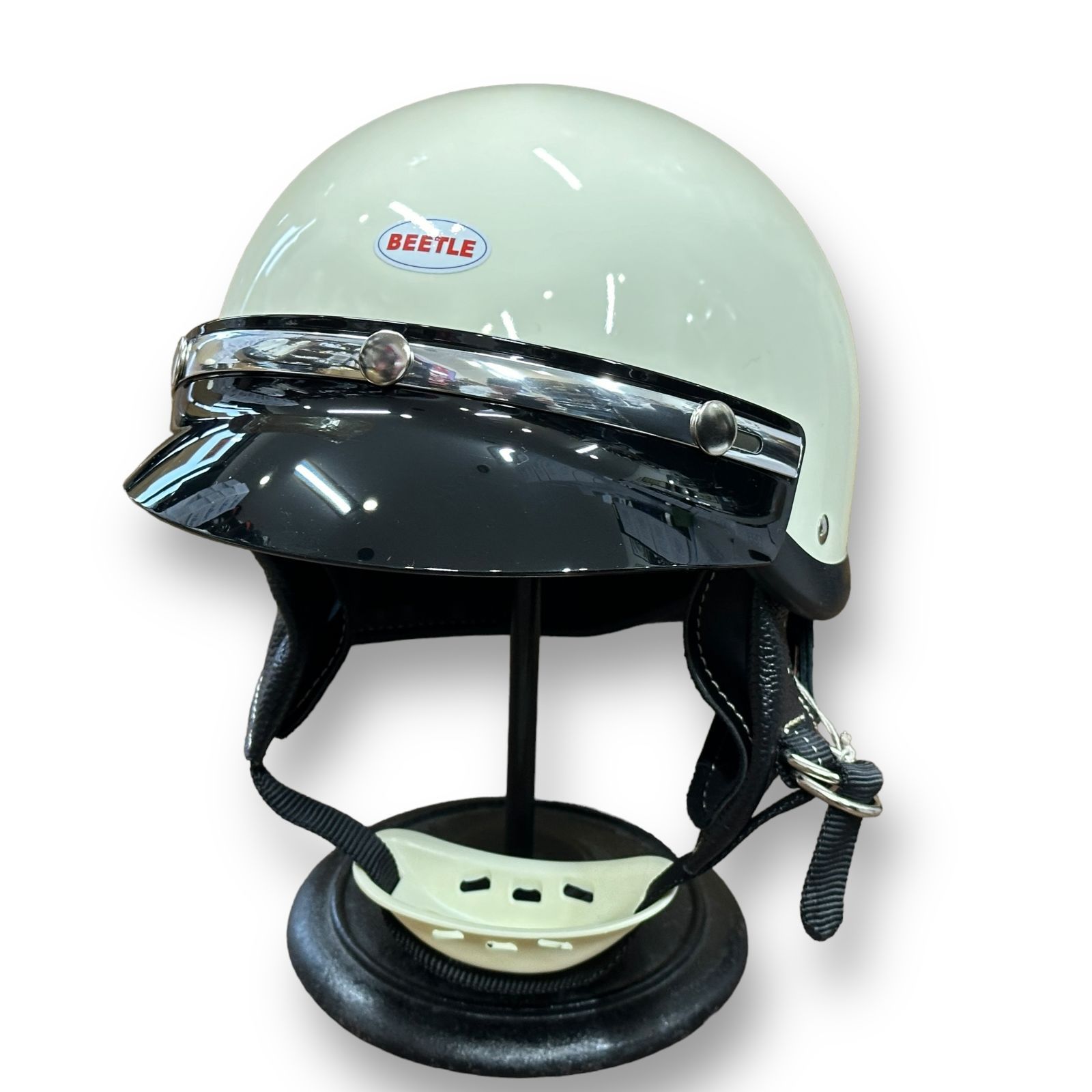 ポリスバイザー シルバー POLICE VISOR SILVER ビンテージ