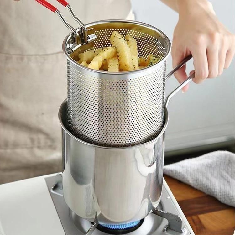 ミニパスタポット パスタ鍋 鍋 なべ 片手なべ 片手鍋 深型片手鍋 天ぷら鍋 ミニ 揚げ鍋 ステンレス製 片手ザル付き ミニ 小さい 一人暮らし 1?