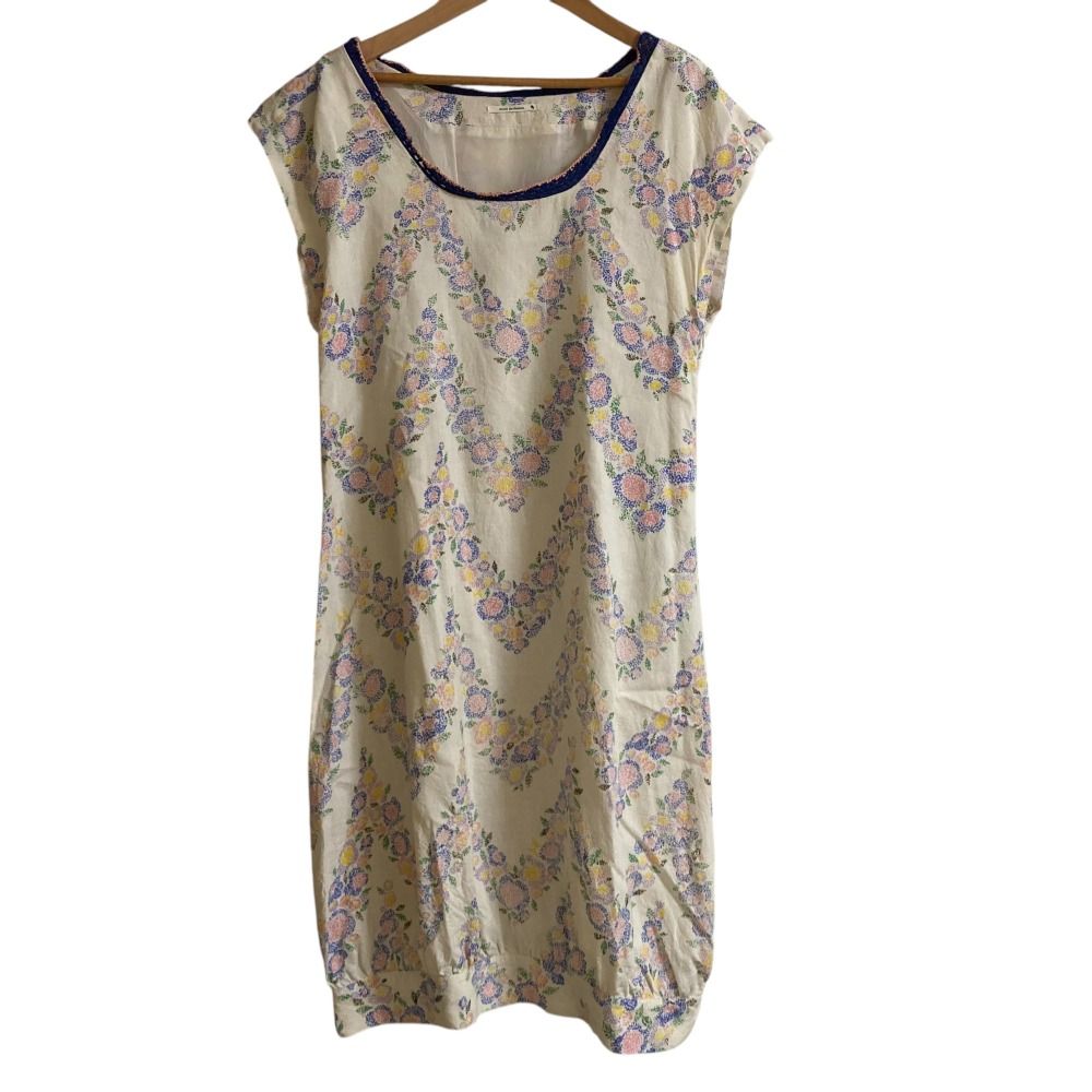美品 mina perhonen ミナペルホネン flower curtain ワンピース