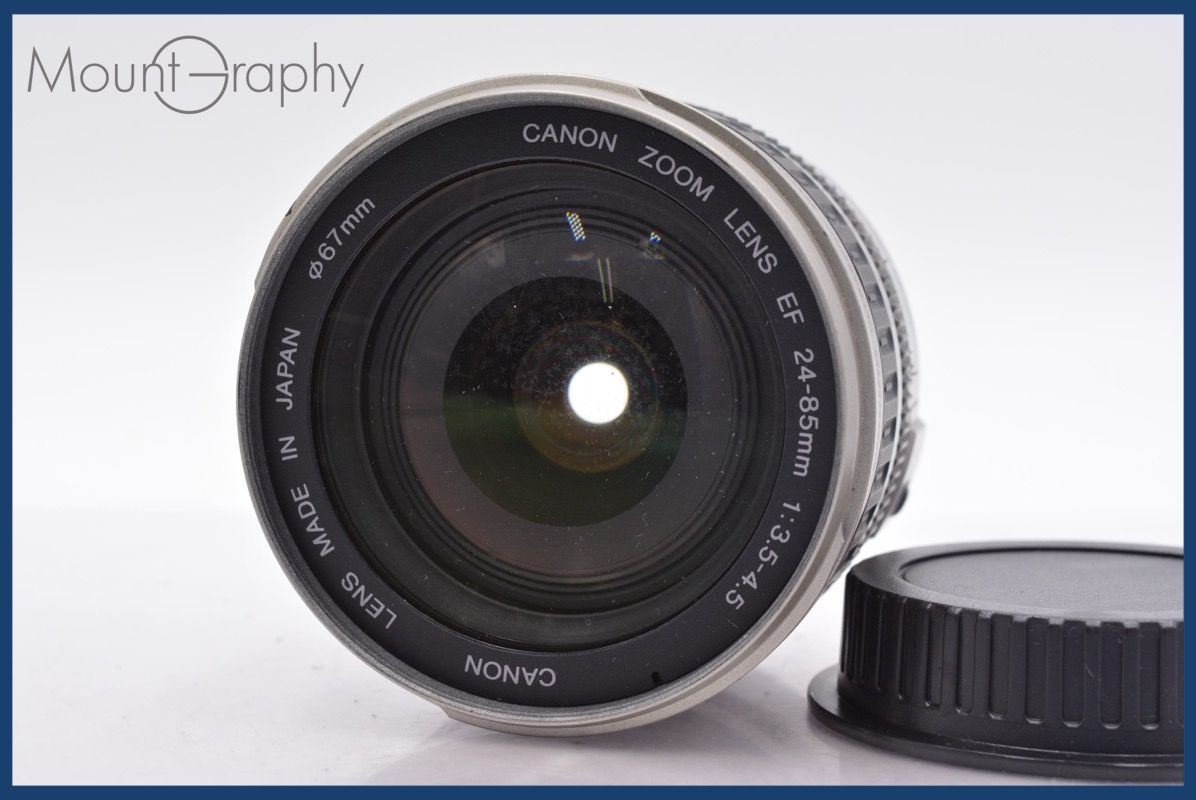 実用 キヤノン Canon EF 24-85mm F3.5-4.5 USM 後キャップ付 完動 同梱可 yk5202