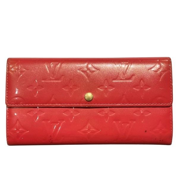 ルイヴィトン Louis Vuitton ヴェルニ ポルトフォイユ サラ M9140F 長財布 レディース