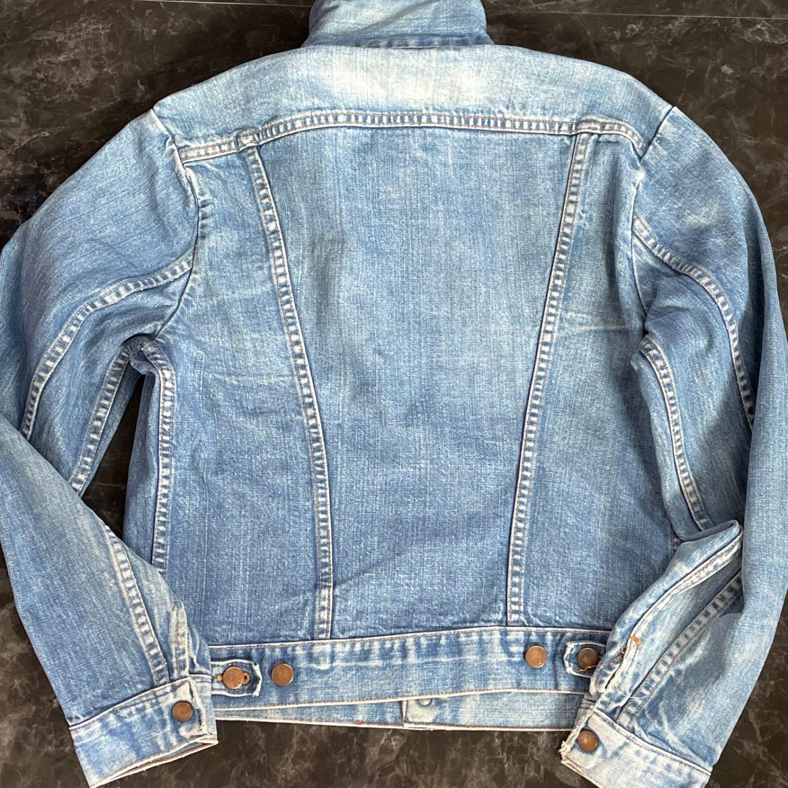 70s wrangler 124MJ ラングラー 雰囲気系 USA製 デニムジャケット 