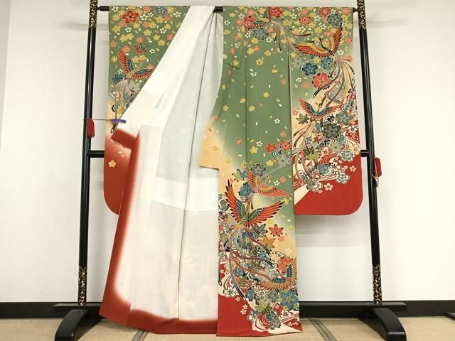 京紅型 栗山吉三郎　振袖（袋帯・小物セット） 京紅型 栗山吉三郎 振袖（袋帯・小物セット） 栗山工房 栗山吉三郎さん