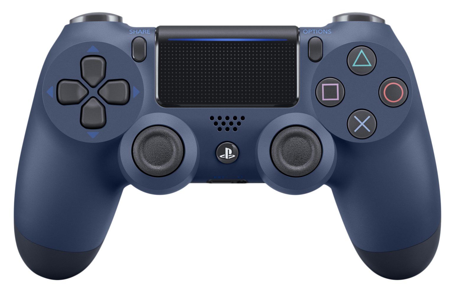 純正品 ワイヤレスコントローラー DUALSHOCK 4 ミッドナイト ブルー CUH-ZCT2J22 6 ミッドナイト ブルー 2 特典なし