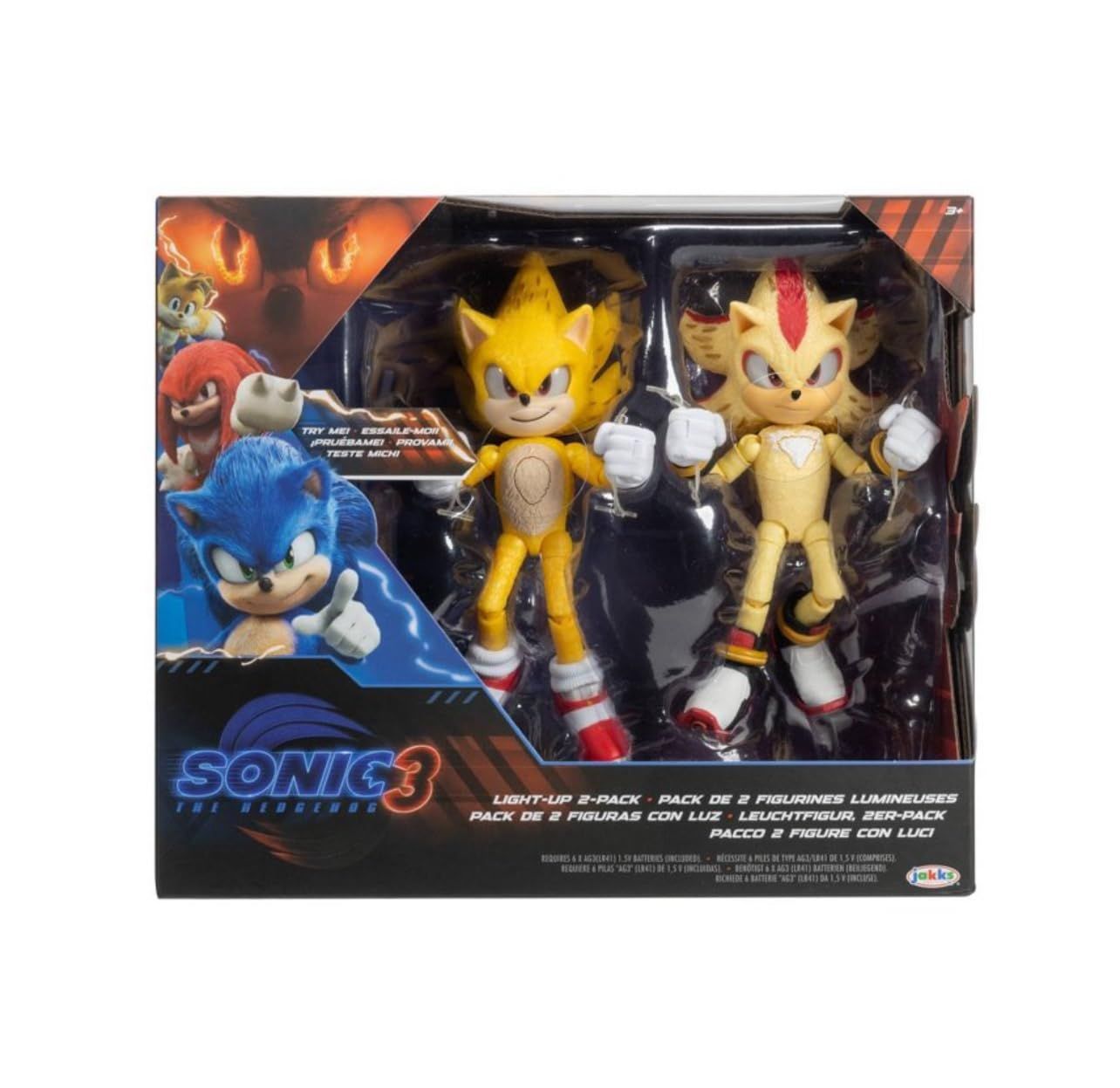 JAKKS パシフィックソニック ザ ヘッジホッグ ライトアップ