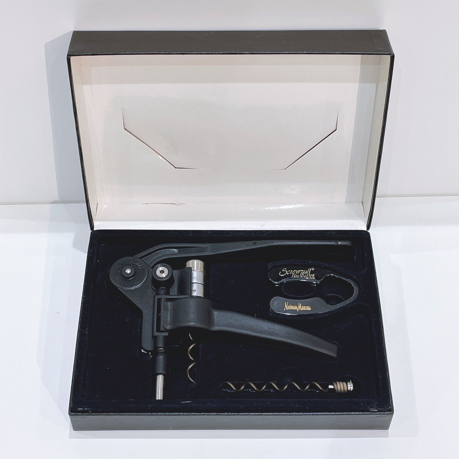 screwpullワインオープナー　レバーモデルセット Amazon｜Screwpull レバーモデル ブラック｜ソムリエナイフ