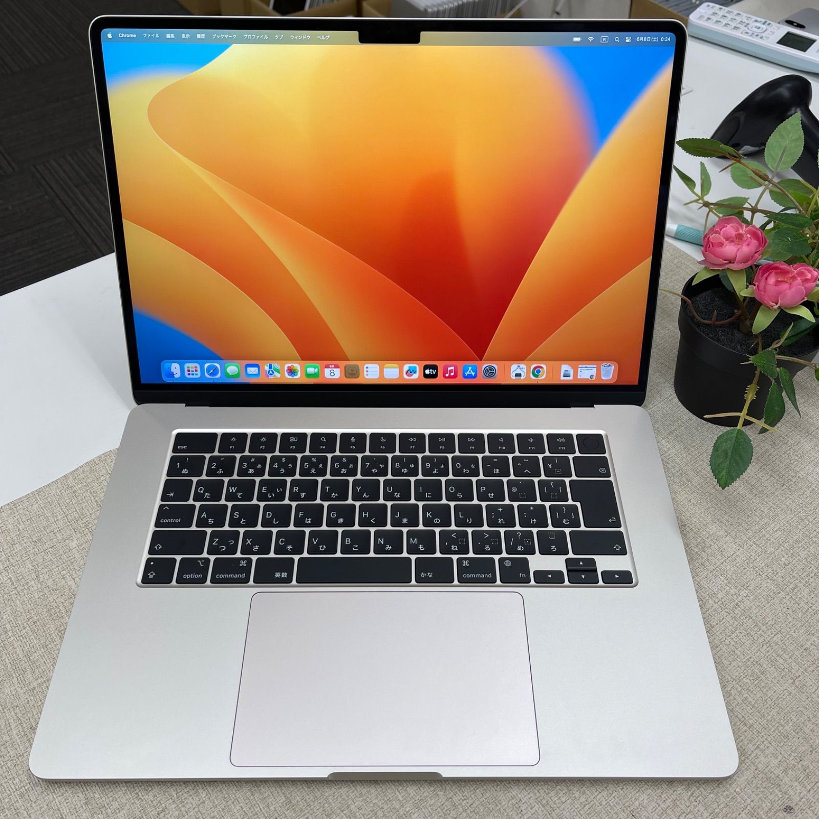 Apple MacBook Air M2 8 GB 256GB スターライト