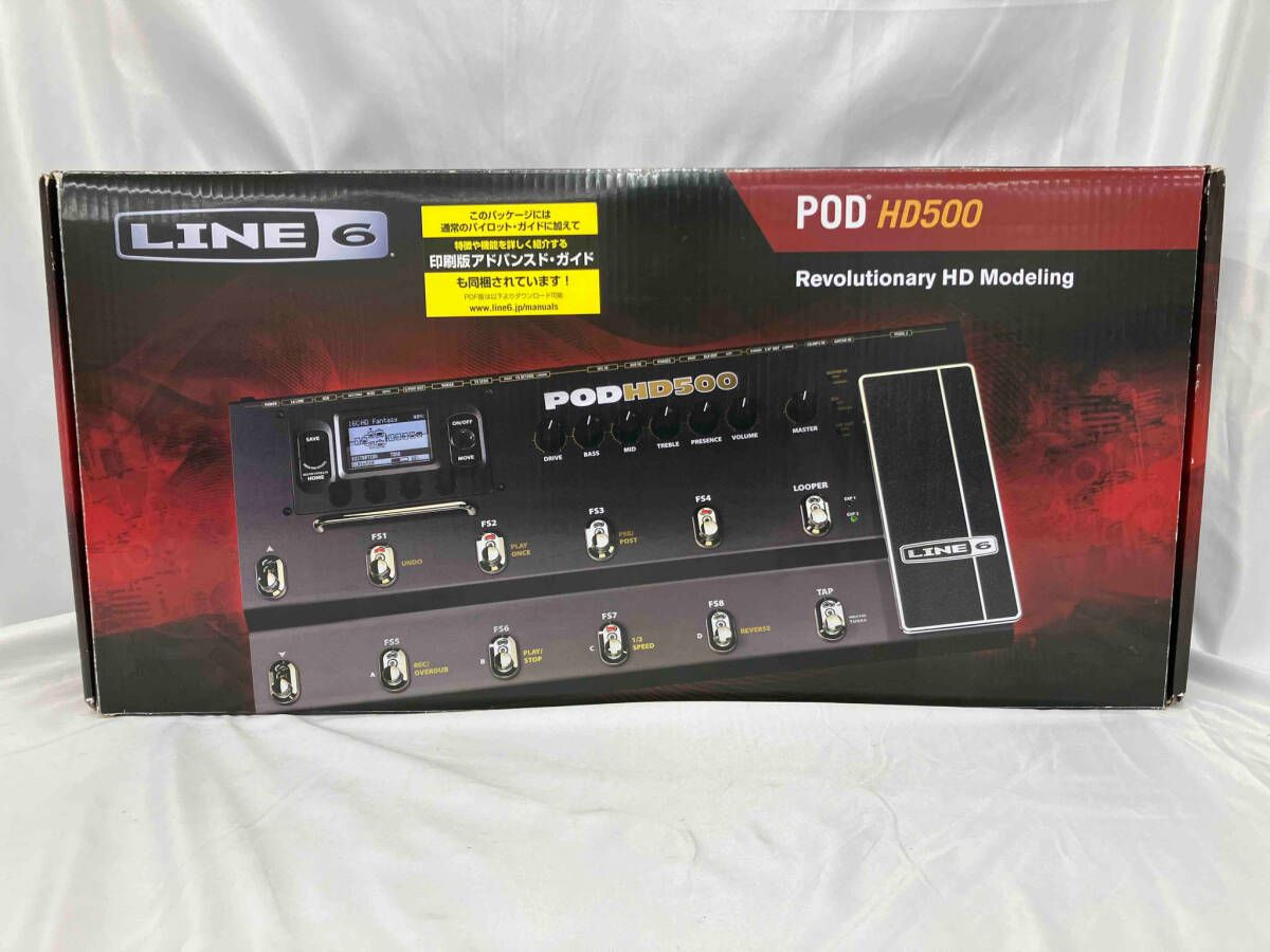 LINE6 マルチエフェクター POD HD500（Line6/ライン6/POD HD500