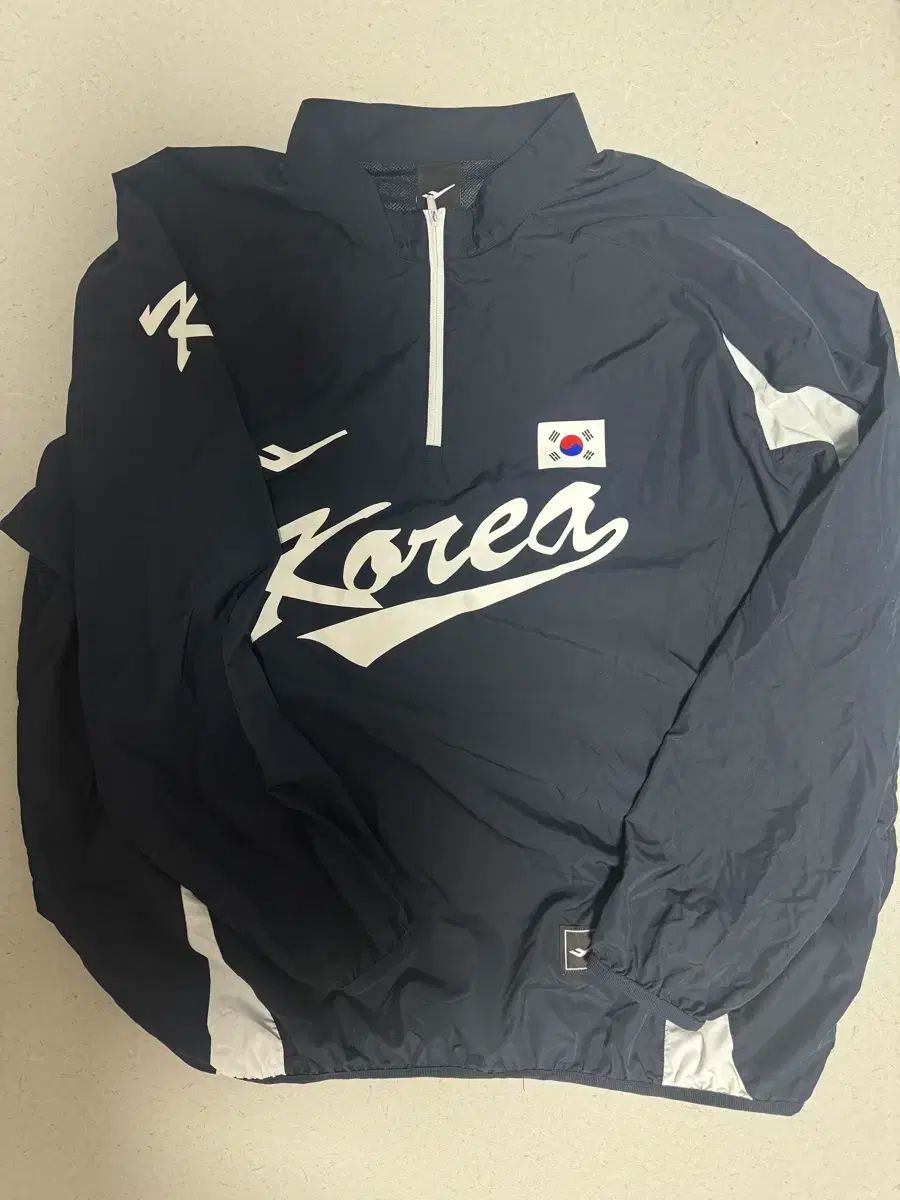 チームコリア 韓国国家代表 ウィンドブレーカー 長袖 120 サイズ 選手 実際に着用