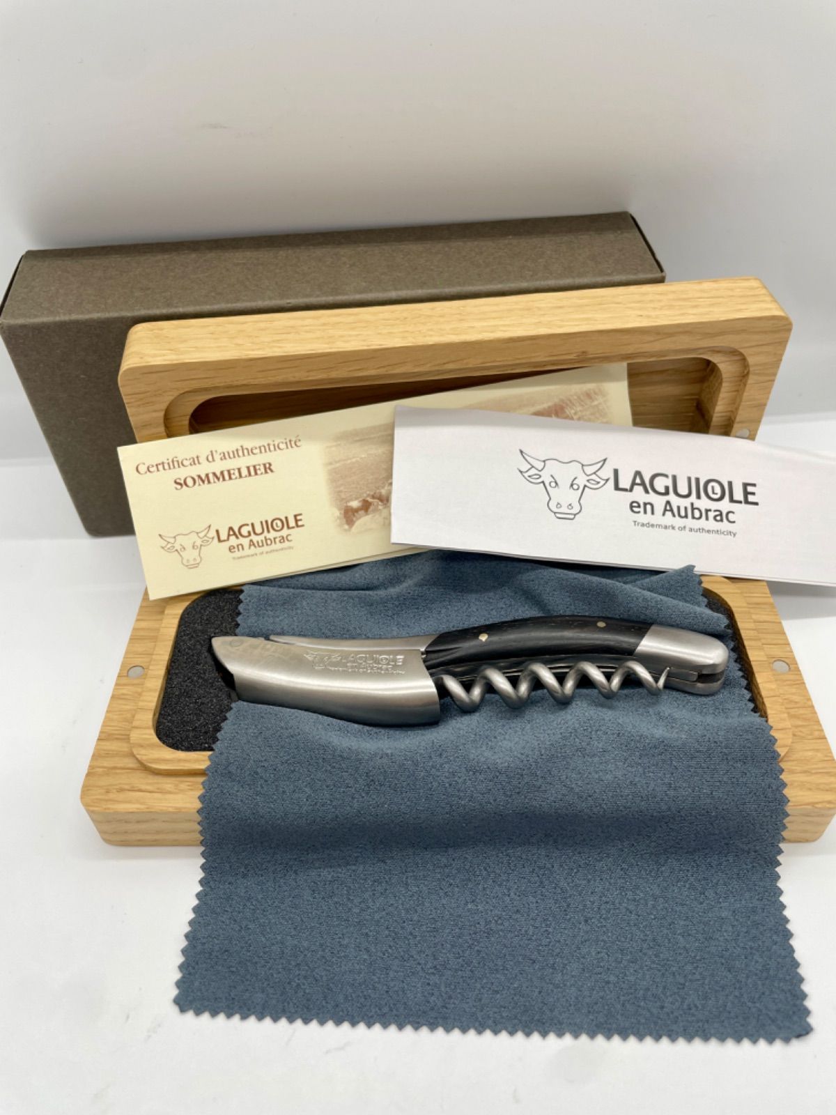 LAGUIOLE en aubrac ラギオール アン オブラック エボニーウッド ソムリエナイフ 荏原町店