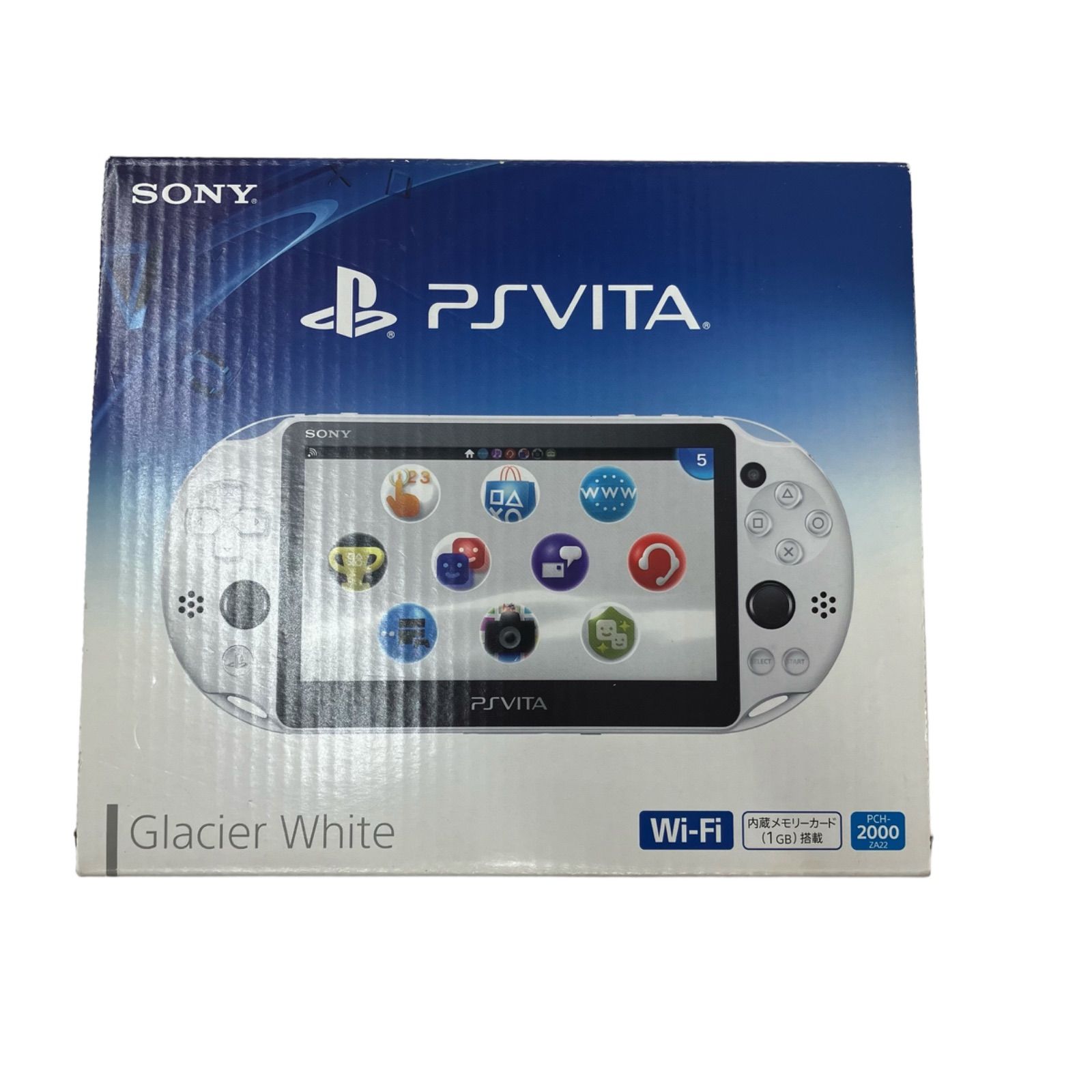 SONY PlayStation Vita Wi-Fiモデル (PCH-2000) グレイシャーホワイト - メルカリ