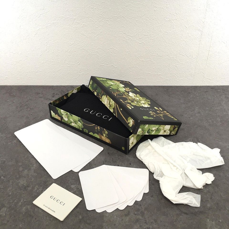 送料込み！ 未使用品 GUCCI ジップウォレット 408665 ブルームス  