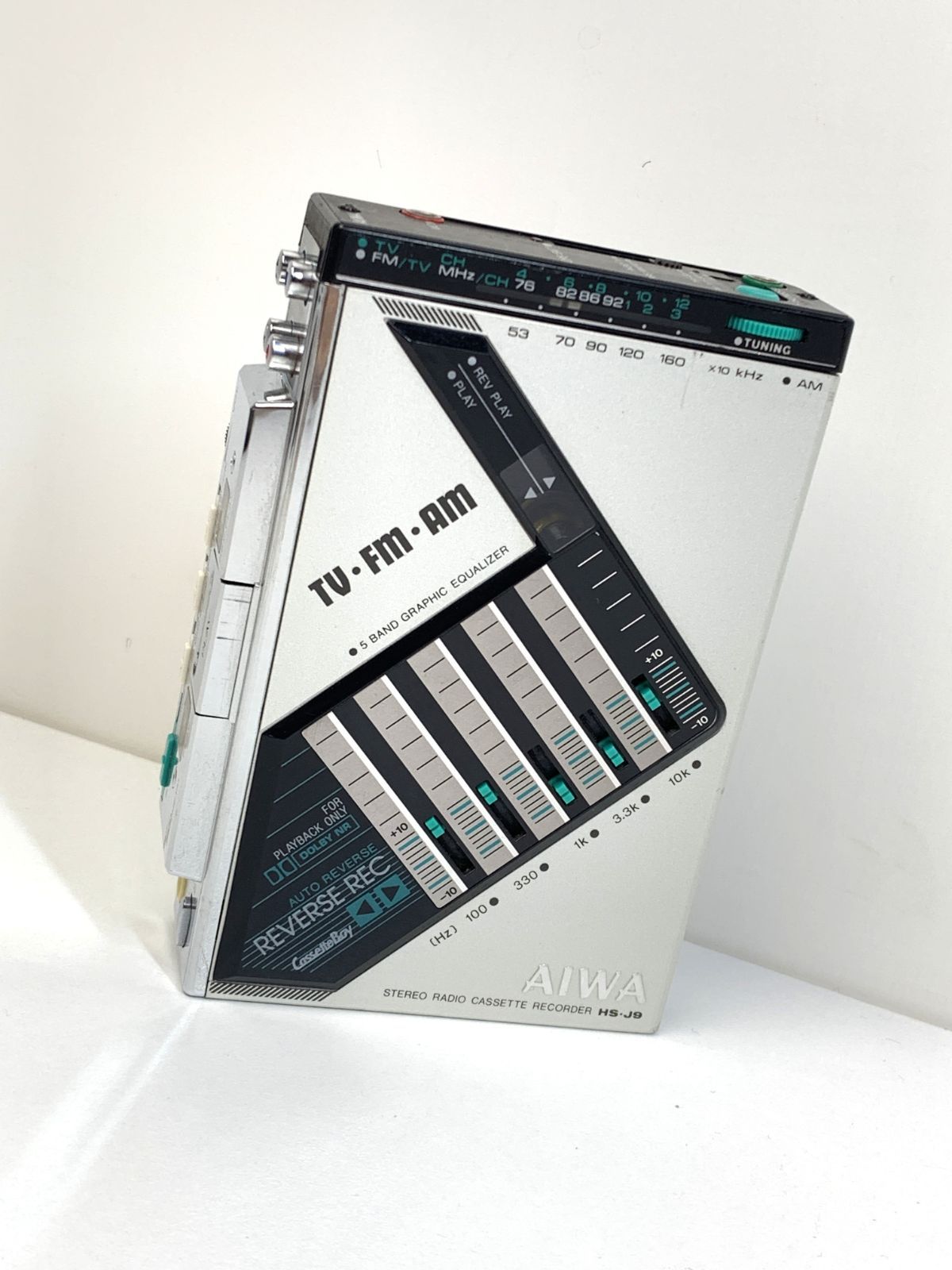 AIWA HS-J9 アイワ　カセットボーイ AIWA HS-J9 cassette boy Portable cassette player with radio
