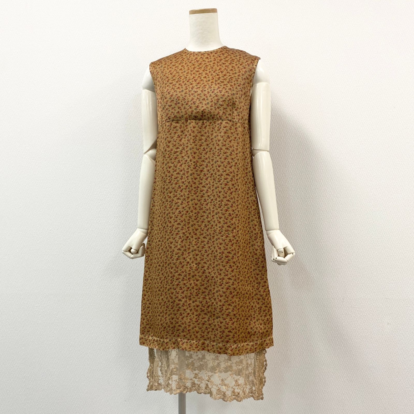tricot COMME des GARCONSフリルノースリーブワンピース tricot COMME des GARCONS(トリココムデギャルソン) 08SS