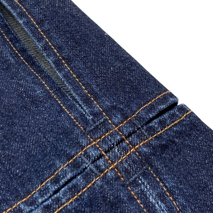 2024AW FETICO フェティコ DENIM SLIT MAXI SKIRT 十字スリットデニム