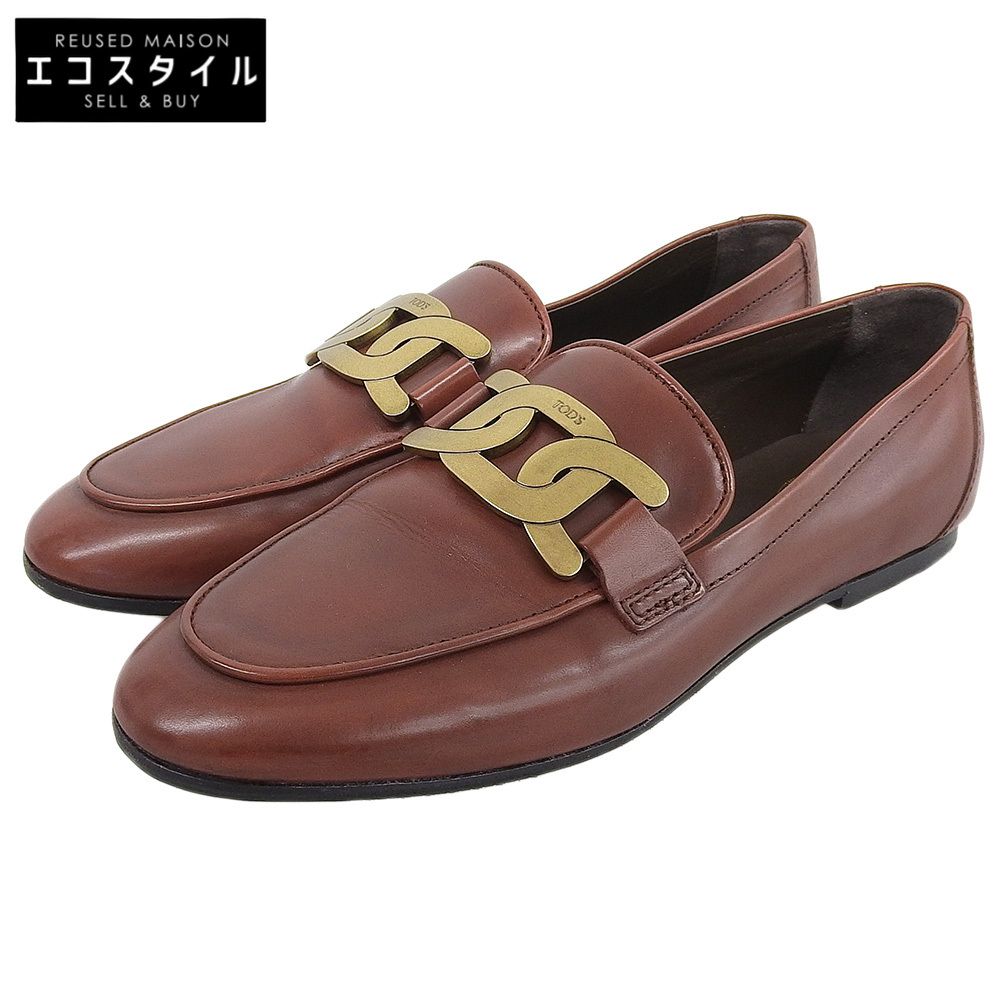 TOD'S ケイト レザーローファー 38 【公式通販】