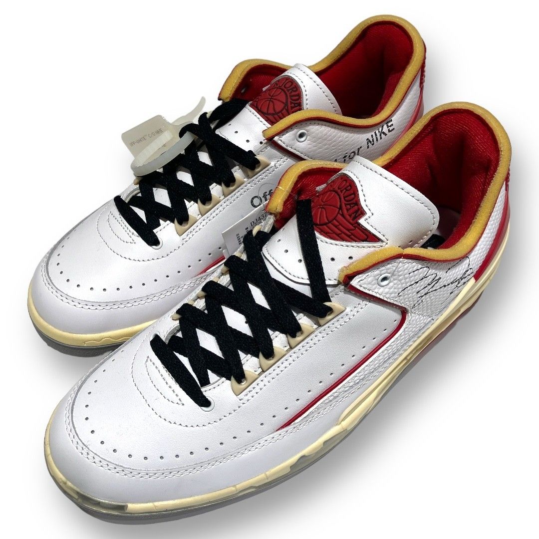 Off-white×NIKE (オフホワイト×ナイキ) AIR JORDAN 2 RETRO LOW SP 