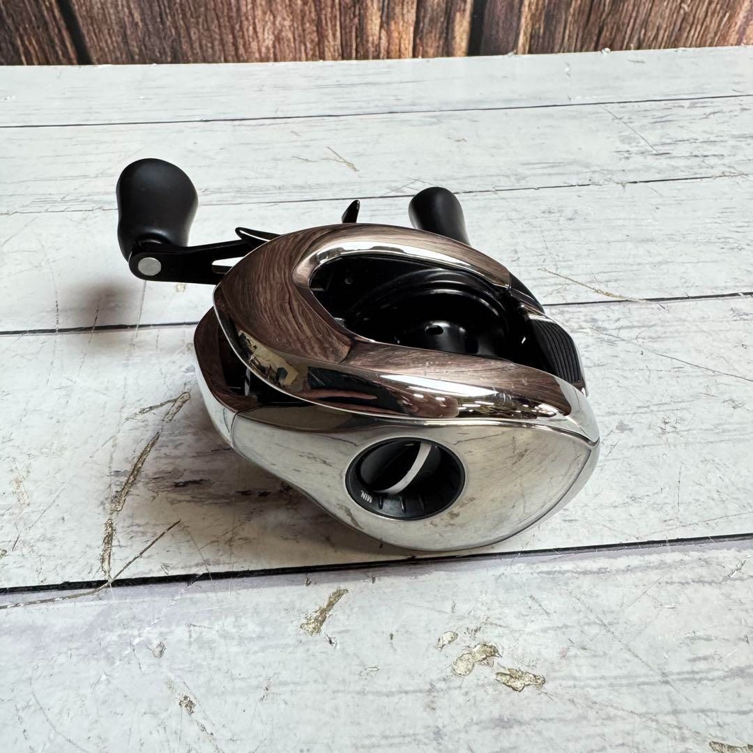 SHIMANO 21アンタレス DC HGライトハンドルカスタム シマノ 21アンタレスDC hg 右 夢屋 ハンドル付き シマノ 21アンタレス