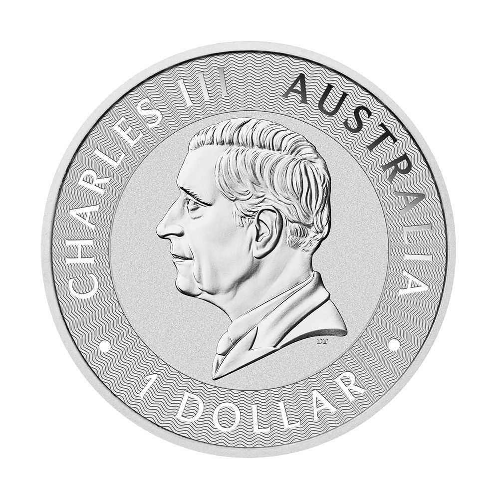 オーストラリア2025年カンガルー1oz記念銀貨 未使用品⑧ オーストラリア 2025年 カンガルー 1ドルカラー銀貨 プルーフ