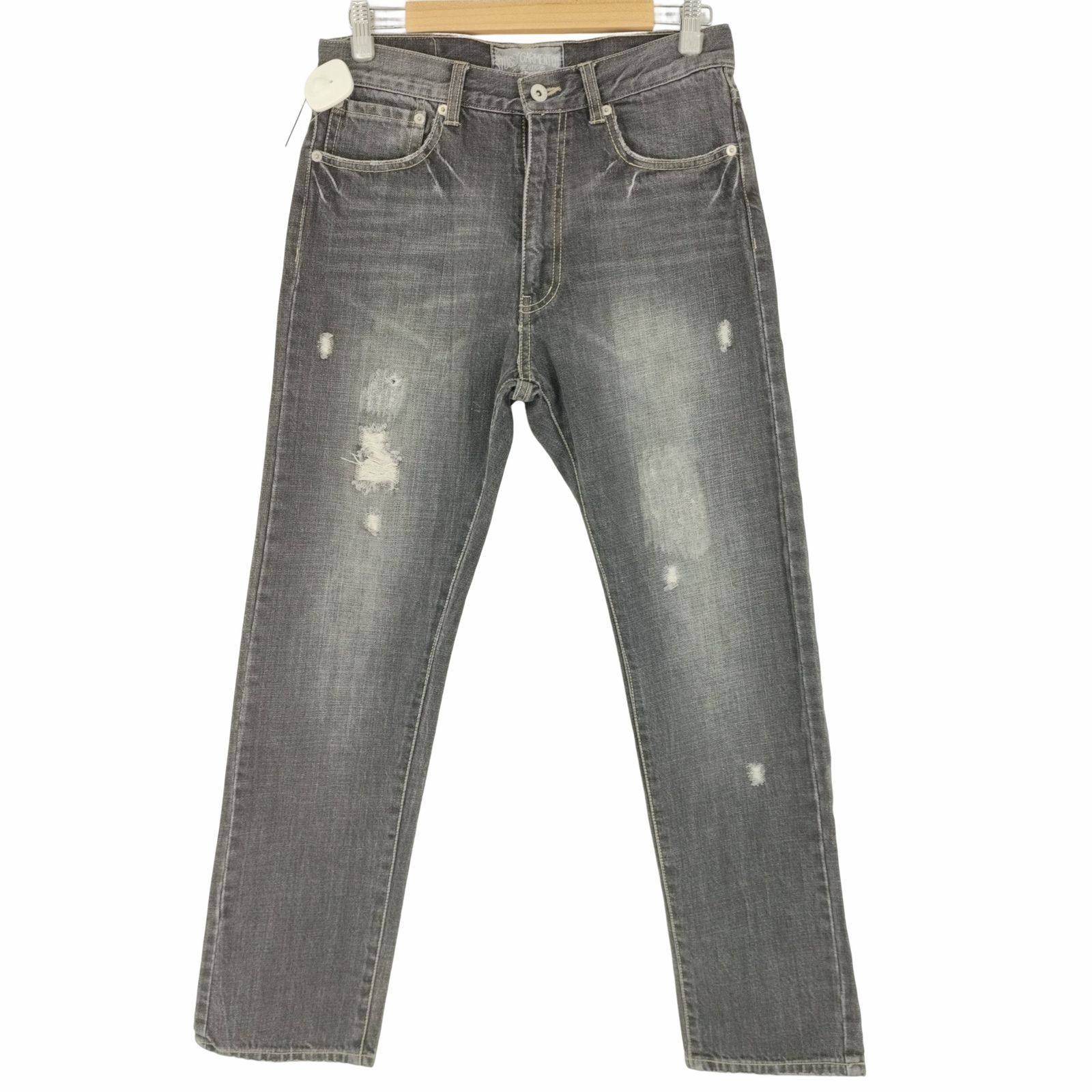 ステューシー Stussy SSリンクペイント クラッシュデニムパンツ STUSSY