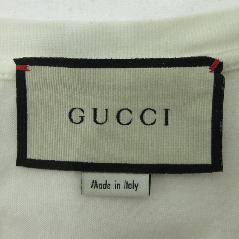 三重本店】 中古 GUCCI | グッチ 豚 アニマル ピッグ刺繍ロゴプリント
