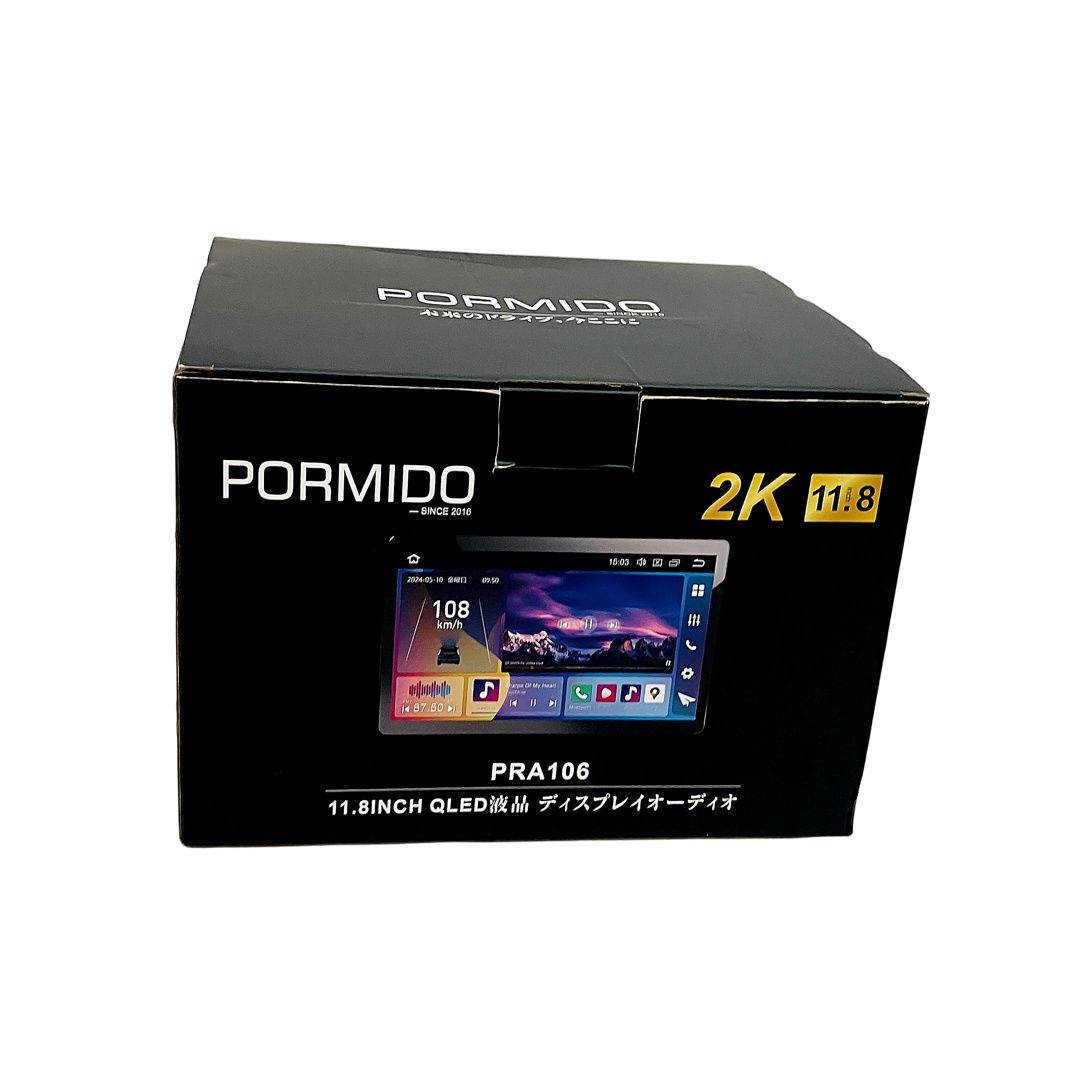 PORMIDO PRA106 11.8インチ　ディスプレイオーディオ PRA106 Androidカーオーディオ – PORMIDO
