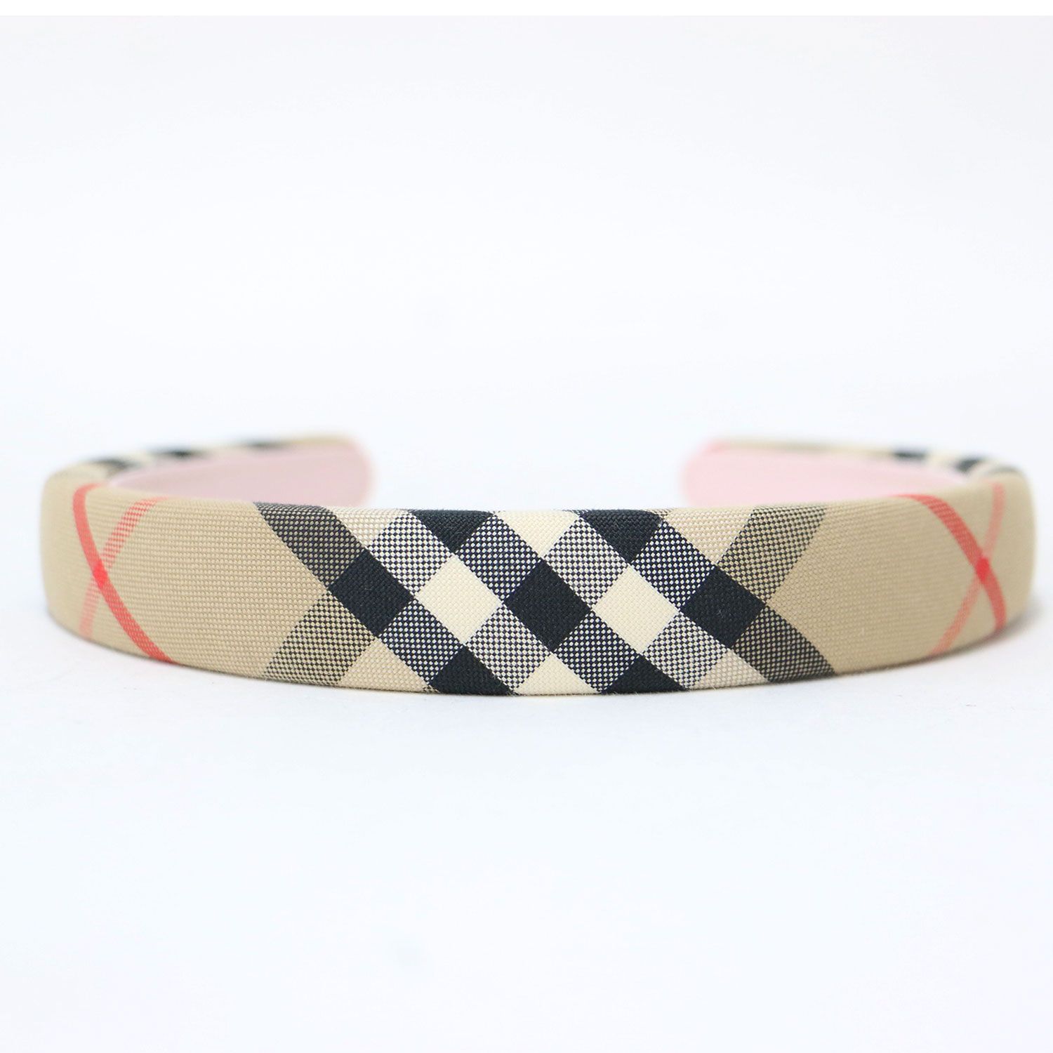 美品】BURBERRY バーバリー カチューシャ ブラウン / ヘアバンド ノバ