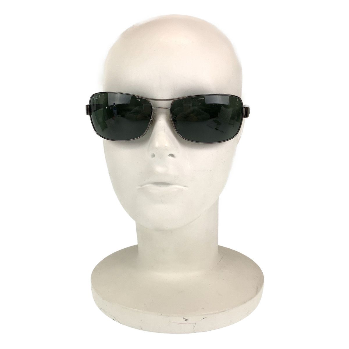美品 Ray-Ban レイバン ブラック メタル RB3379 サングラス 偏光レンズ 度なし メンズ 401032 【中古】 美品 Ray-Ban レイバン ブラック メタル RB3379 サングラス 偏光レンズ