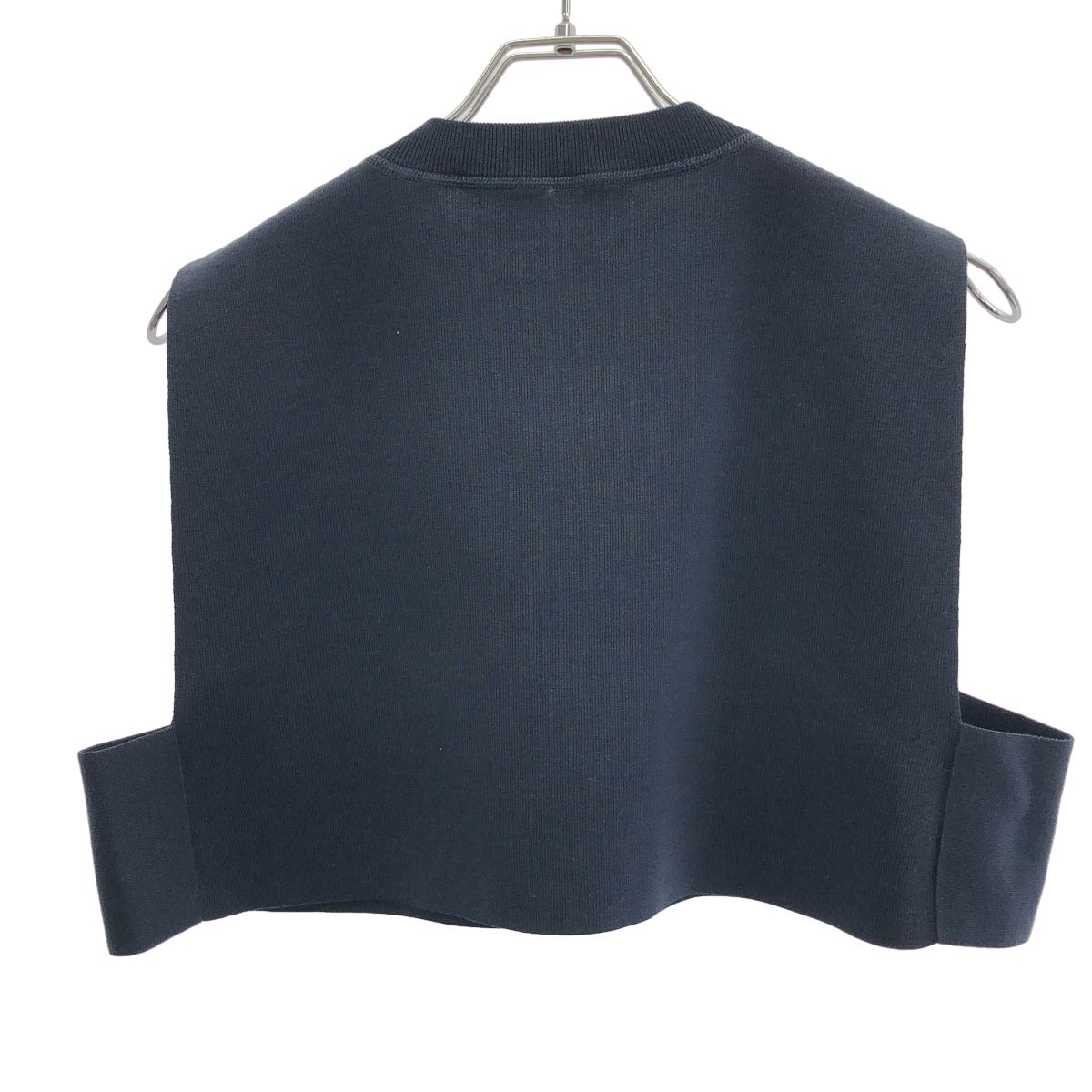 HYKE ハイク 22SS S/C/P CREW NECK CROP TOP ニットベスト 221
