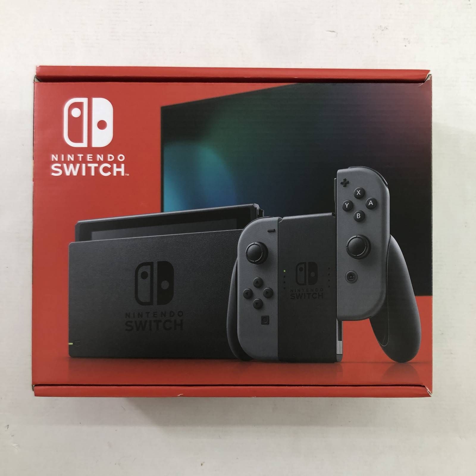 04w1058〓【ゲーム】Nintendo Switch本体 HAC-001 グレー 未使用品 【任天堂/ニンテンドースイッチ/テレビゲーム機】 中古品  - メルカリ