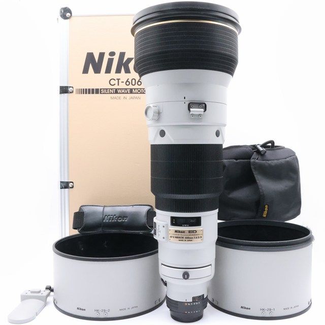Nikon AI AF-S Nikkor ED 600mm F4D II IF ｜超望遠F4単焦点｜AF鳴きあり｜塗装剥がれあり｜ ライトグレー｜動作 済