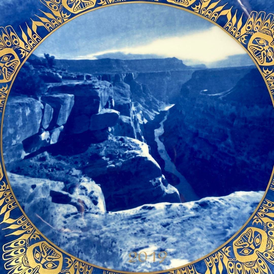 ☆洋3  マイセン2019年　イヤープレート「グランドキャニオン」共箱　27㎝ ☆洋3 マイセン2019年 イヤープレート「グランドキャニオン」共