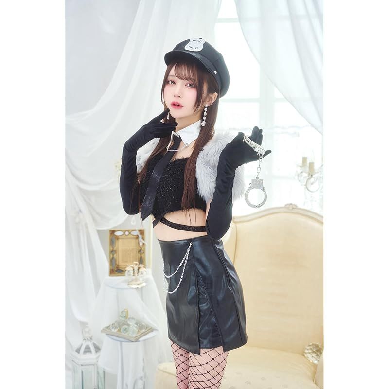 クリアストーン Clearstone ノアールヴェール コスプレ ハロウィン ポリス レディース ブラック 0 BRIGHTFACE_UK