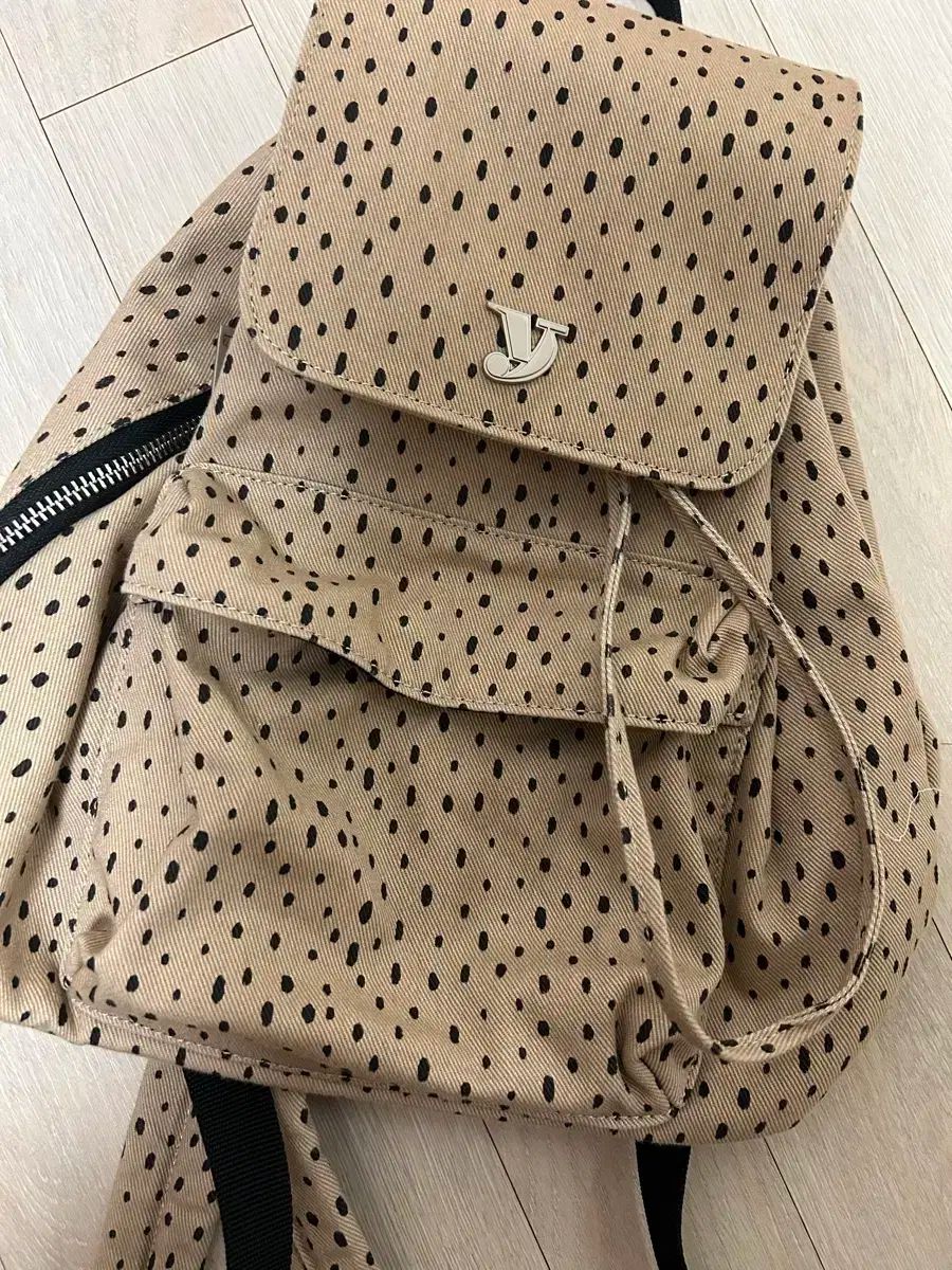 韓国人気ブランド☆mini day backpack (dot leopard)/YEOMIM 韓国人気ブランド☆mini day backpack (dot leopard)/YEOMIM